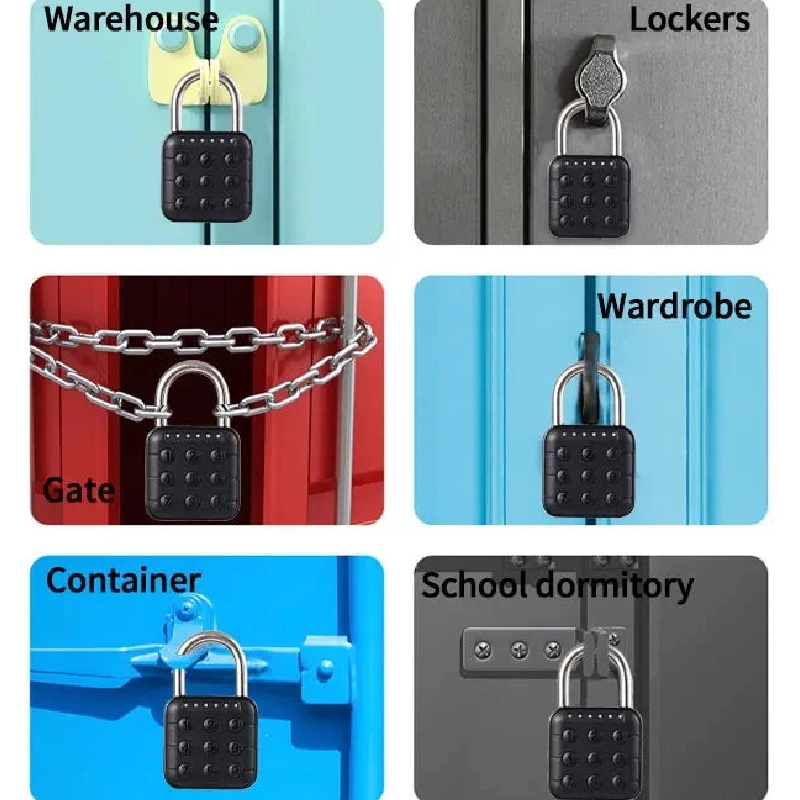 Smart Biometric Door Lock and Waterproof Keyless Unlock
