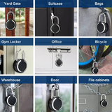 Smart Padlock With Biometric Waterproof Electronic Lock