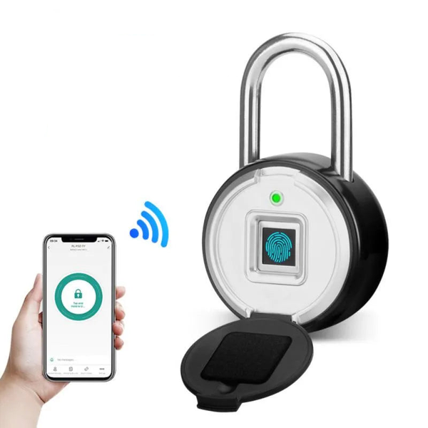 Smart Padlock With Biometric Waterproof Electronic Lock