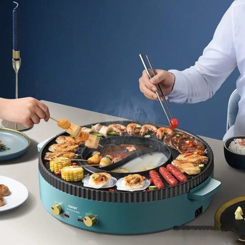 Smokeless Indoor Electric Grill For Food Portable Stove