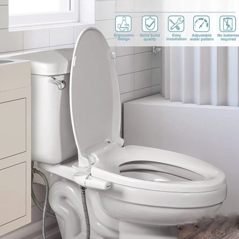 Toilet Seat Accessory Adjustable Water Pressure