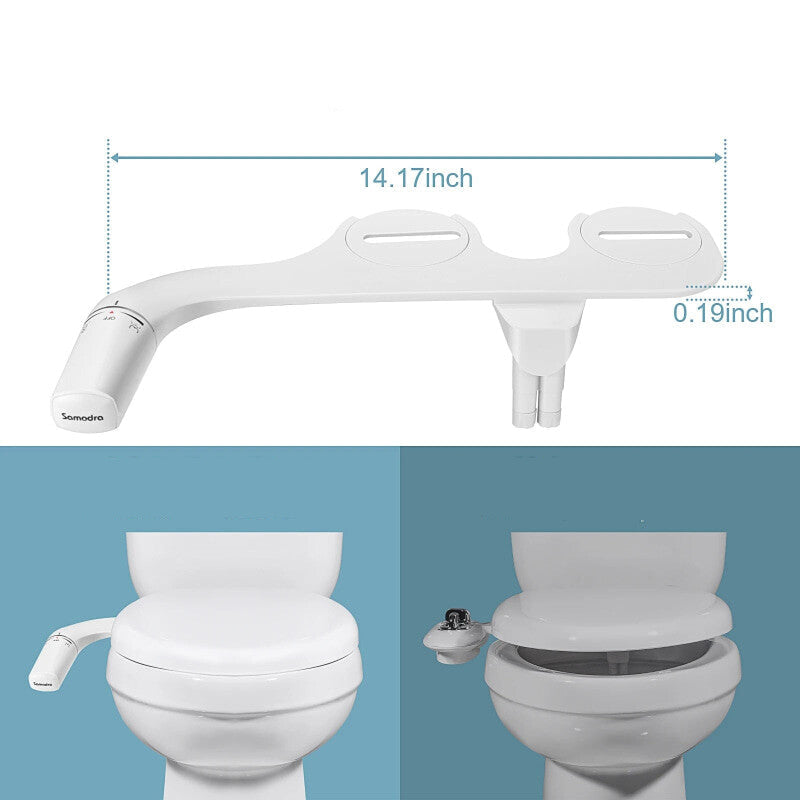 Toilet Seat Accessory Adjustable Water Pressure