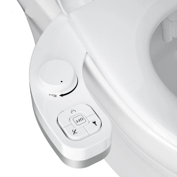 Toilet Seat Accessory Self-Cleaning Double Nozzle