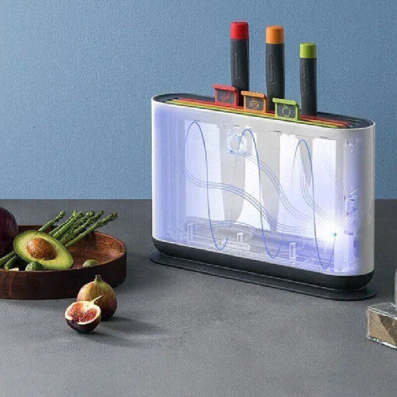 UV Antibacterial Knife Holder Classified Cutting Board