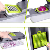 Vegetable Chopper Manual Multifunctional Grater