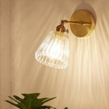 Vintage LED Clear Glass Wall Lamp