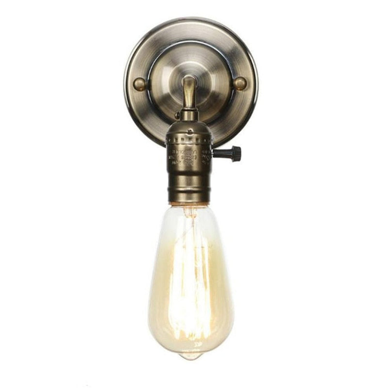 Vintage Pull Chain Switch Scones Wall Lamp