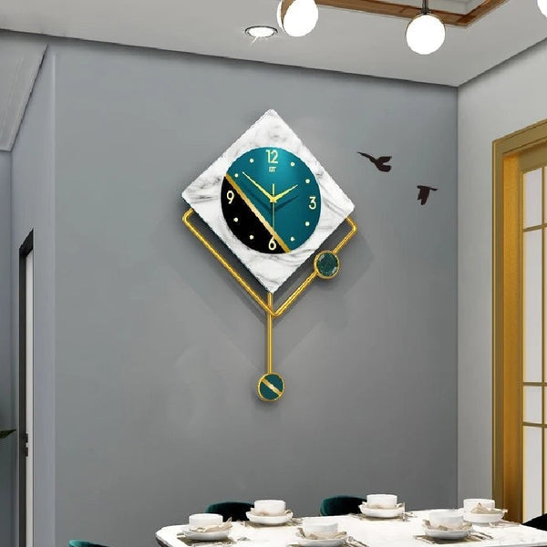 Wall Clock Modern Pendulum Art Nordic