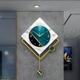 Wall Clock Modern Pendulum Art Nordic