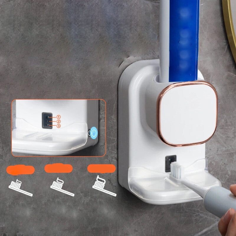 Wall Mounted Automatic Sensor Smart Toothpaste Dispenser