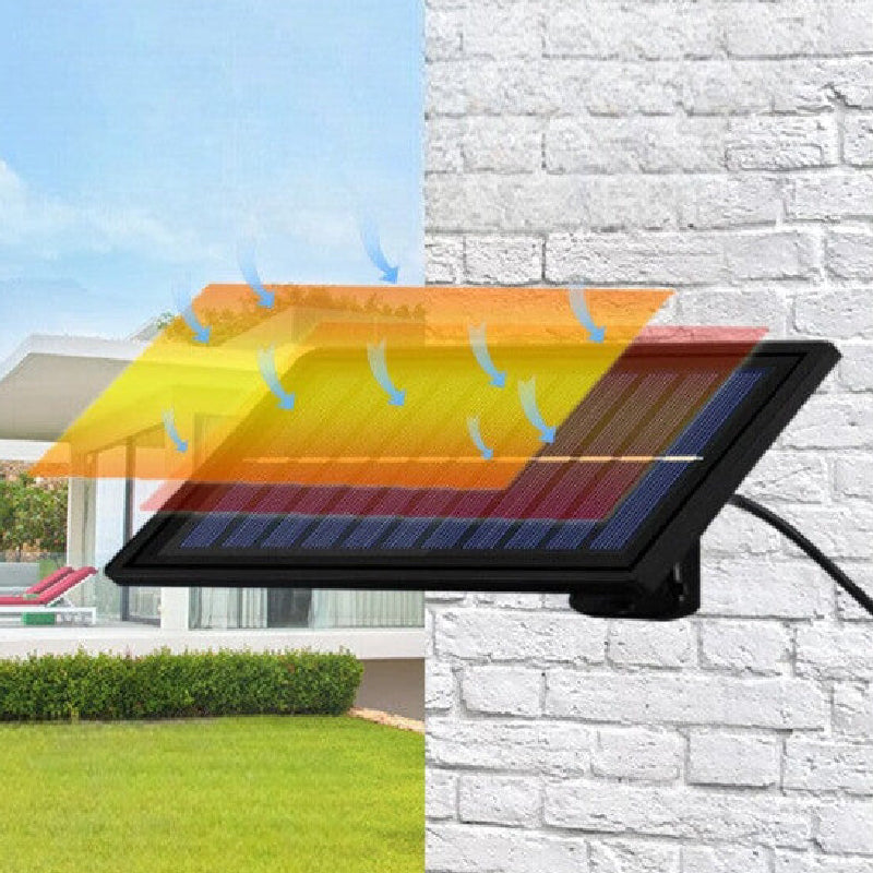 Waterproof Outdoor Double Head Solar Hanging Light