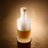 Wine Bottle Creative Glass Modern Retro Luxury With Lid