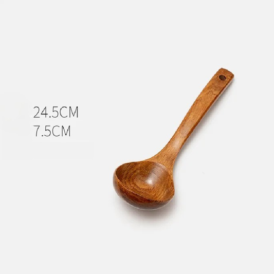 Wooden Home Kitchen Utensils Spoons and Shovels