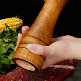 Wooden Salt, Pepper and Spice Grinder Ceramic Grinder