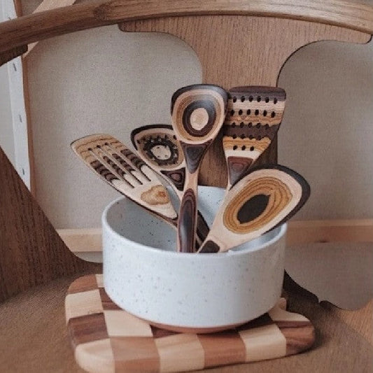 Wooden Spoon Spatula Turner Kitchenware