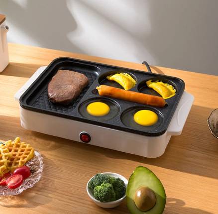 Non-Stick Electric Portable Pan Fast Heating