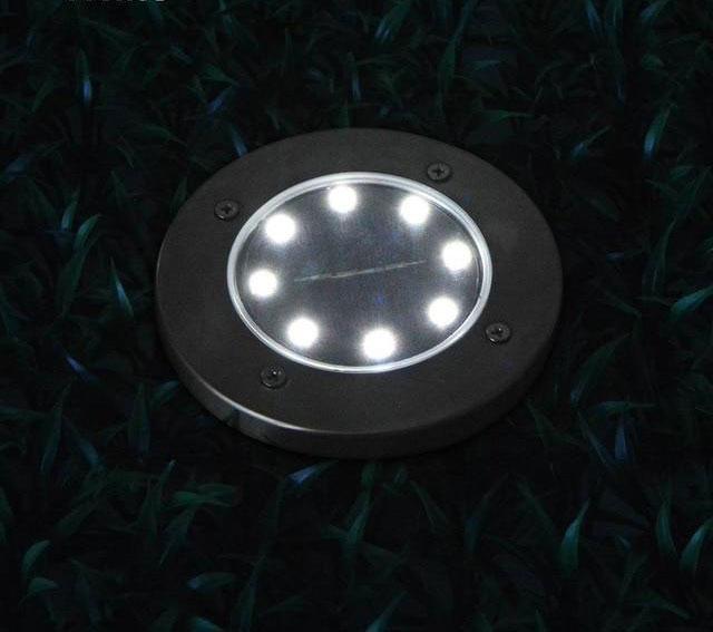 Solar Powered Garden Ground LED Light