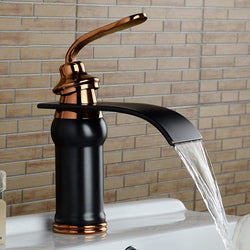 Vintage Brass Waterfall Faucet