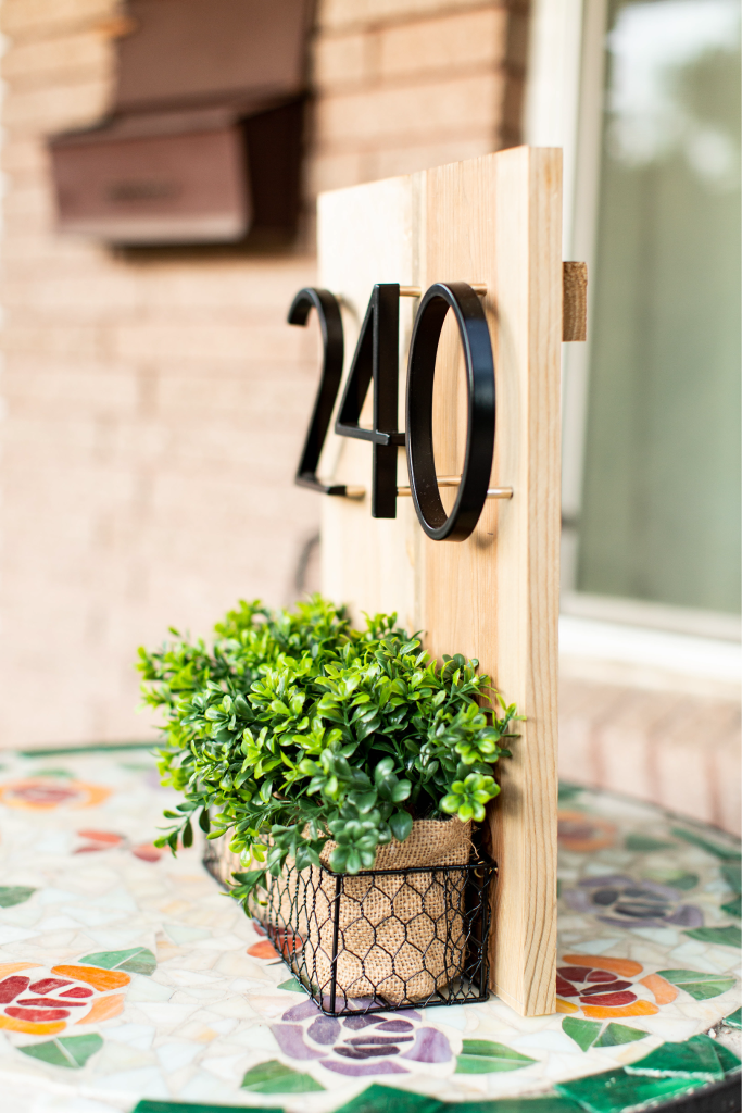 Modern House Numbers