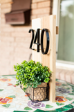 Modern House Numbers