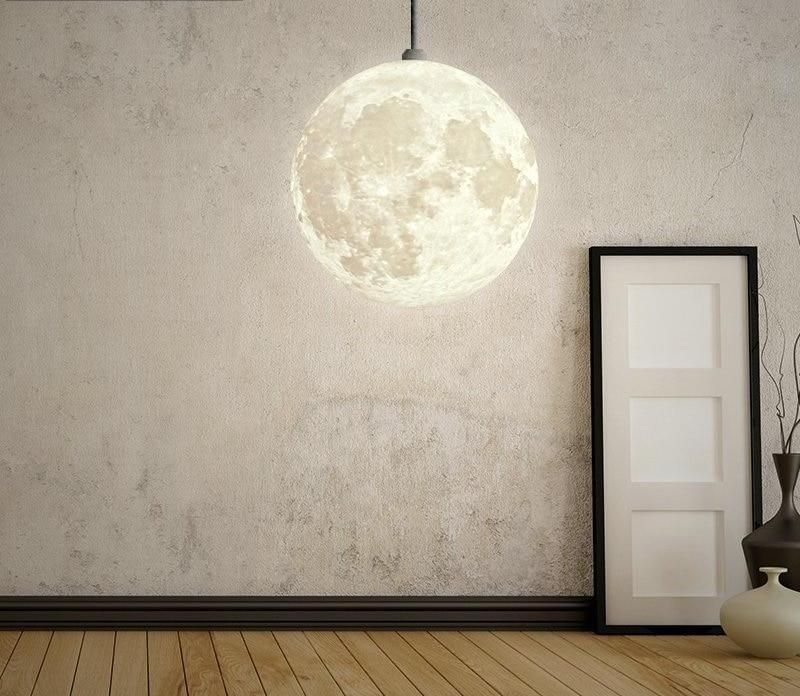 Full Moon 3D Hanging Lamp