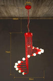 Modern Nordic Spiral Chandelier