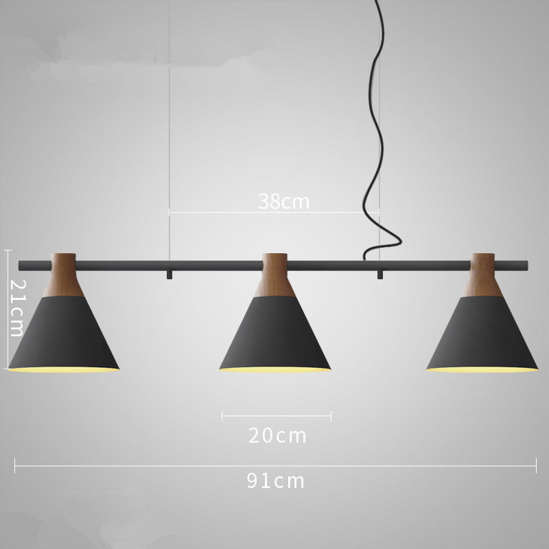 Modern Nordic Linear Hanging Lamps