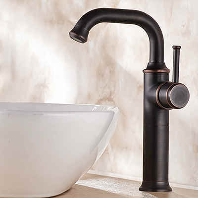 Vintage Style Brass Bathroom Faucet