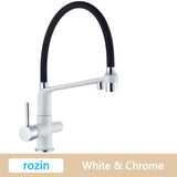 Bronce Brushed Pull Down Mixer Kitchen Faucet