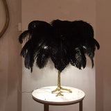 Modern Ostrich Table Lamp