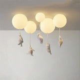 Modern Bear Ceiling Lights LED Cartoon Lamp