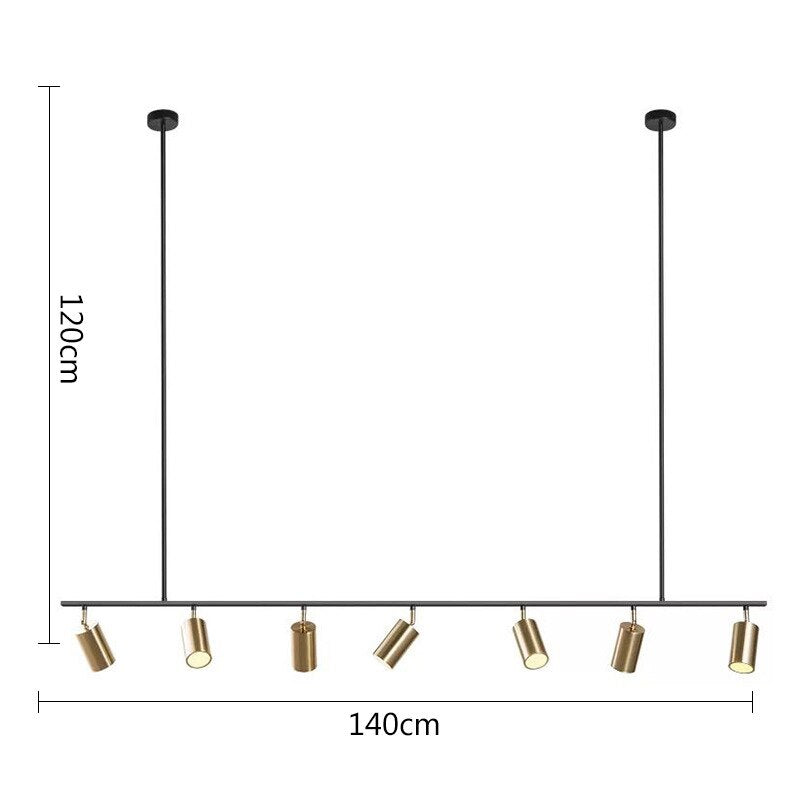 Callisthenic Tube Hanging Lamp