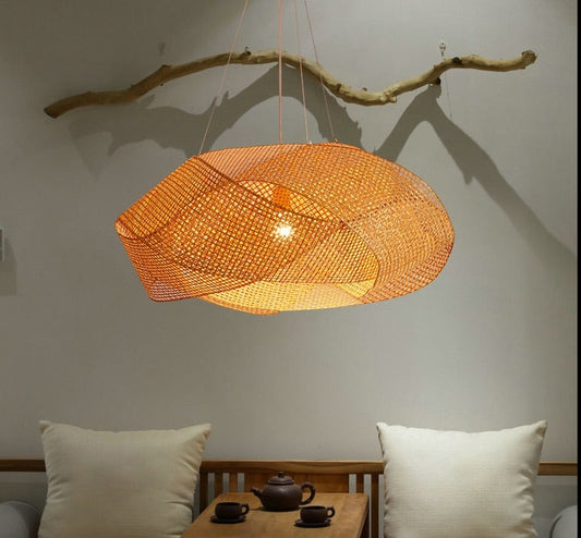 Bamboo Cloud Hanging Lamp