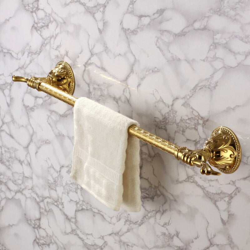 Antique Luxury Bathroom Towel Rack Accessories