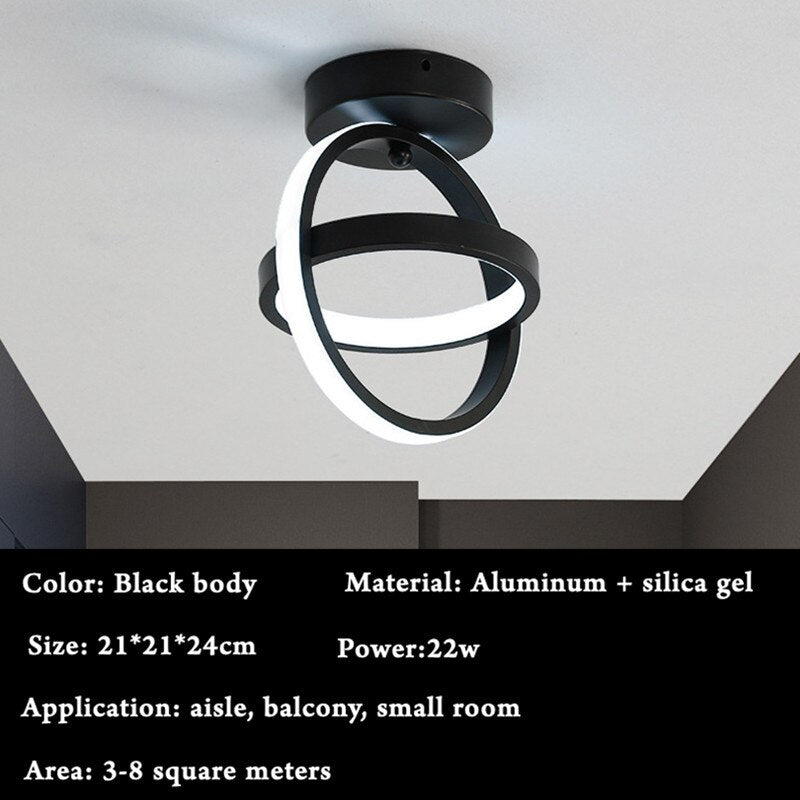 Modern Remote Control LED Lamp