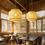 Asian Style Handmake Bamboo Hanging Lamps