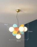 Nordic Multicolor Hanging Tree Lamp