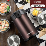 Multi-layer Stainless Steel Thermal Lunch Box