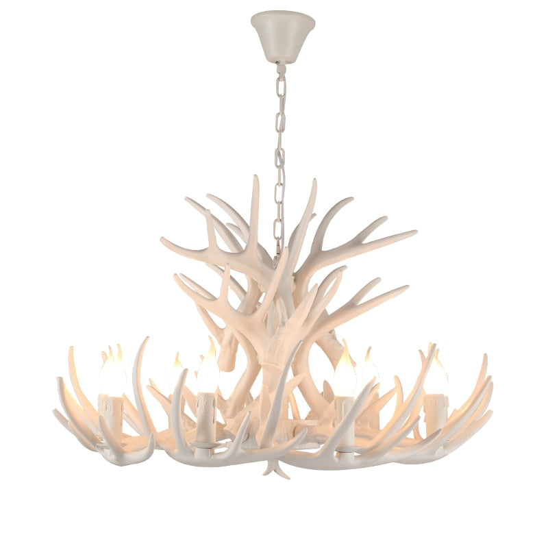 American Country Antler Pendant Lights Candle