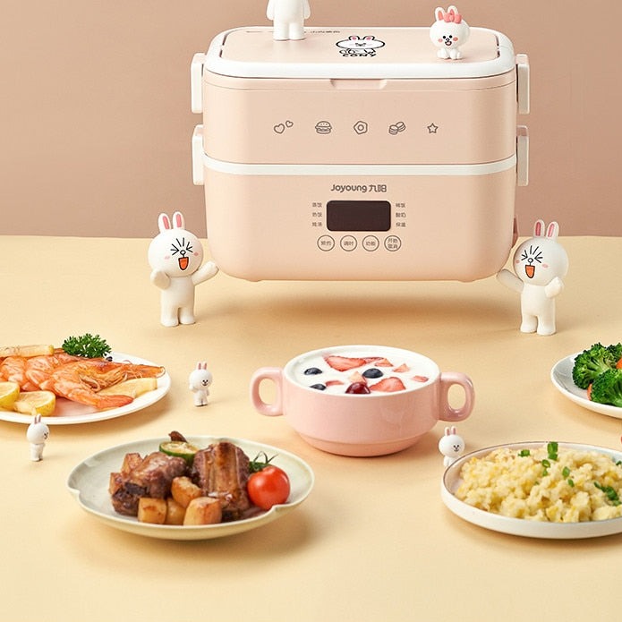 2 Layers Mini Portable Electric Cooker