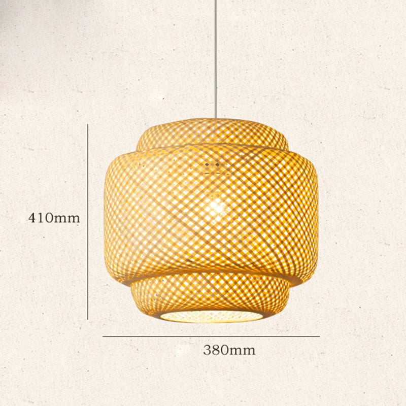 Asian Style Handmake Bamboo Hanging Lamps