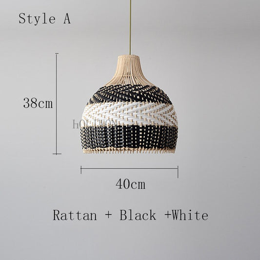 Vintage Rattan Luxry Pendant Ligth