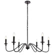 Modern Simple Candle Chandelier Lamp