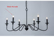 Modern Simple Candle Chandelier Lamp