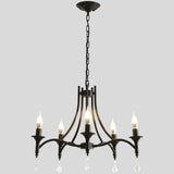 Crystal Chandelier Candle Ceiling Lamp