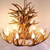 American Country Antler Pendant Lights Candle