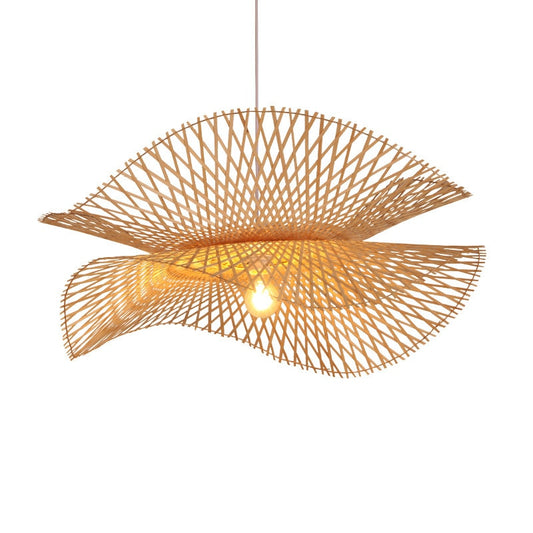 Modern Bamboo Asian Style Pendant Lamp