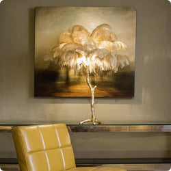 Modern Ostrich Table Lamp