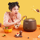 Cute Electric Rice Cooker Non-stick Inner