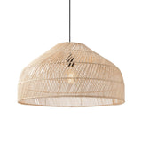 Vintage Asian Rattan Style Pendant Lights Lamp